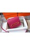 Hermes Roulis 19cm Evercolor 9D H9003 Plum&Gold Replica
