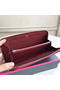 Hermes Ruby Clemence Azap Zipped Wallet Replica