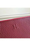 Hermes Ruby Clemence Azap Zipped Wallet Replica