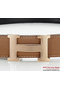 Hermes 43mm Calf Leather Belt HB108-8 Replica