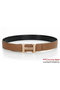 Hermes 43mm Calf Leather Belt HB108-8 Replica