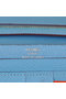 Hermes Bearn Wallet Original Smooth Leather Light Blue Replica
