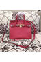 Hermes Birkin 25CM Tote Bag Original Leather H25 Red Replica
