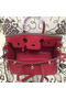 Hermes Birkin 25CM Tote Bag Original Leather H25 Red Replica