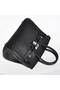 Hermes Birkin 25CM Tote Bags Togo Leather Black Silver Replica