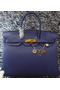 Hermes Birkin 35CM Tote Bag Litchi Leather HB35GL Royal Replica