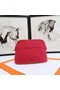 Hermes Cosmetic Bag H3699 Red Replica