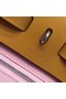 Hermes Herbag 31CM Original Canvas Leather & Calfskin 45987 Pink&Apricot Replica