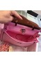 Hermes Herbag 31CM Original Canvas Leather & Calfskin 45987 Pink&Apricot Replica