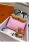Hermes Herbag 31CM Original Canvas Leather & Calfskin 45987 Pink&Apricot Replica
