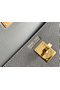 Hermes Kelly En Desordre 20 Handmade Bag In Etain Epsom Calfskin Replica
