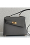 Hermes Kelly En Desordre 20 Handmade Bag In Etain Epsom Calfskin Replica