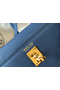 Hermes Kelly Mini II Bag In Blue Agate Epsom Leather GHW Replica