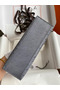 Hermes Kelly Pochette Handmade Bag In Gris Agate Ostrich Leather Replica