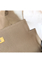 Hermes Kelly Retourne 28 Handmade Bag In Tourterelle Clemence Leather Replica
