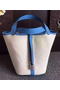 Hermes Picotin Lock 18cm Bag Canvas HPL8618T Blue Replica