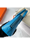 Hermes Bolide 1923 Mini Handmade Bag In Blue Frida Chevre Mysore Leather Replica