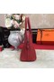 Hermes Bolide Original Leather Tote Bag B1007 Red Replica