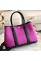 Hermes Garden Party 36cm Tote Bags Original Leather A3698 Purple Replica