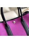 Hermes Garden Party 36cm Tote Bags Original Leather A3698 Purple Replica