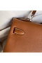 Hermes Kelly Retourne 32 Handmade Bag In Gold Clemence Leather Replica