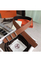 Hermes Officier Belt Buckle & Brown 38MM Strap Replica