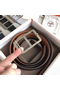 Hermes Officier Belt Buckle & Brown 38MM Strap Replica