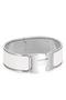 Hermes White Enamel Clic Clac H PM Bracelet Replica