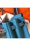 Hermes Birkin Tote Bag Original Togo Leather BK35 blue Replica