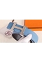 Hermes H Belt Buckle & Blue Clemence 32 MM Strap Replica
