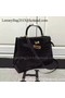 Hermes Kelly 28cm Shoulder Bag Croco Leather K28 Black Replica