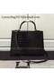 Hermes Kelly 28cm Shoulder Bag Croco Leather K28 Black Replica