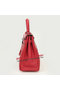 Hermes Kelly 32cm Shoulder Bag Burgundy Original Leather K32 Silver Replica