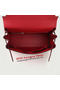 Hermes Kelly 32cm Shoulder Bag Burgundy Original Leather K32 Silver Replica