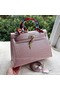 Hermes Kelly 32cm Shoulder Bag Pink Croco Leather K32CL Gold Replica