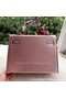 Hermes Kelly 32cm Shoulder Bag Pink Croco Leather K32CL Gold Replica