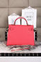 Hermes Kelly 32cm Shoulder Bags Grained Leather Red Replica