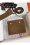 Hermes Kelly Danse II Bag In Beige de Weimar Evercolor Calfskin Replica