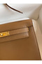 Hermes Kelly Danse II Bag In Beige de Weimar Evercolor Calfskin Replica