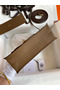 Hermes Kelly Danse II Bag In Beige de Weimar Evercolor Calfskin Replica