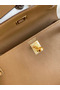 Hermes Kelly Danse II Bag In Beige de Weimar Evercolor Calfskin Replica