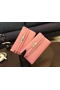 Hermes Kelly Epsom Leather Wallet H4086 Pink Replica