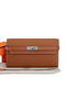Hermes Kelly Original Leather Bi-Fold Wallet A708 Camel Replica