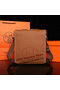 Hermes Original Calf Leather Messenger Bag M86681 Wheat Replica