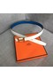 Hermes original epsom leather belts wide 2.5CM 2714 white Replica