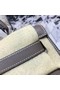 Hermes original Kelly Epsom Leather KL32 dark grey Replica
