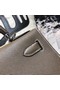 Hermes original Kelly Epsom Leather KL32 dark grey Replica