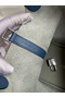 Hermes Picotin Lock 18 Bicolor Handmade Bag in Gris Mouette and Blue Agate Swift Leather Replica