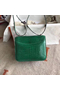Hermes Constance 24 Handmade Bag In Green Niloticus Crocodile Replica
