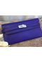 Hermes Kelly Wallet Epsom Leather H009 Royal Replica